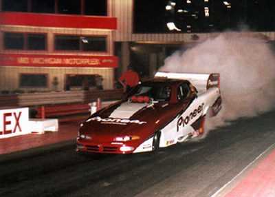 Mid-Michigan Motorplex - Funny Car In Action